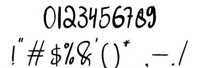 HalloweenSweet Font OTHER CHARS