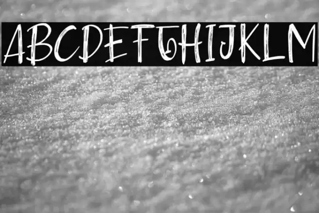 HalloweenSweet Font examples