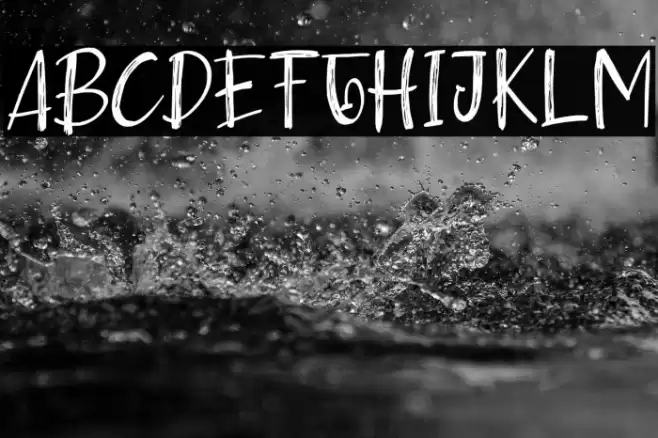 HalloweenSweet Font examples