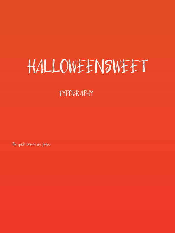 HalloweenSweet Poster