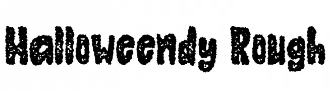 Halloweendy Rough  Free Fonts Download