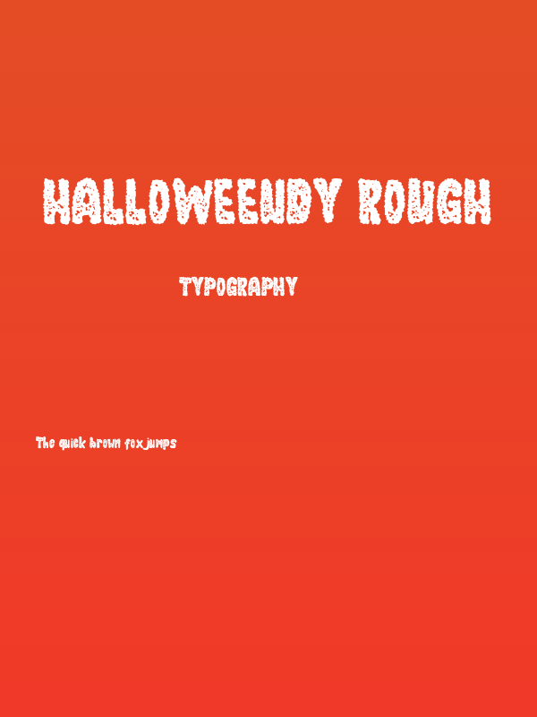 Halloweendy Rough Poster