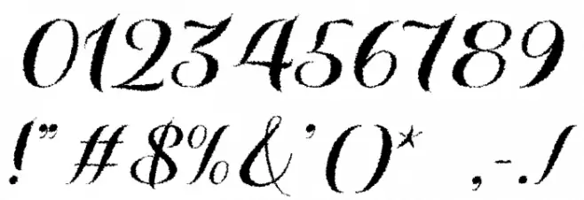 HalloweeninAutumn Font OTHER CHARS