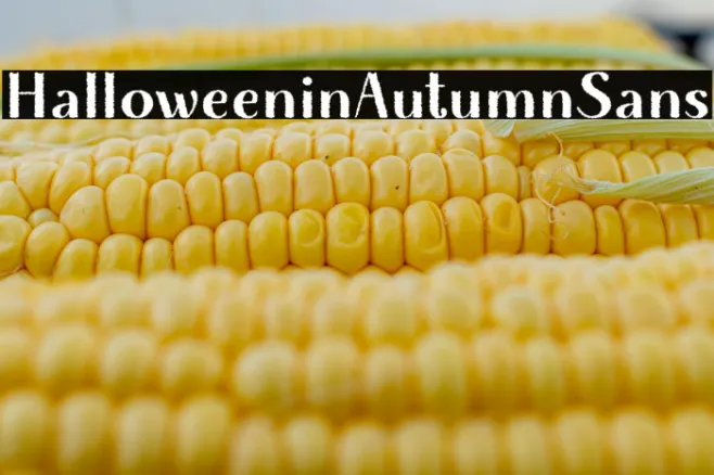 HalloweeninAutumnSans Example 2