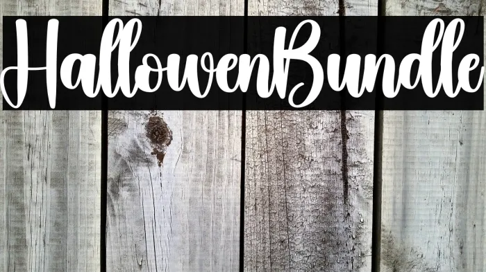 Hallowen Bundle Example 3
