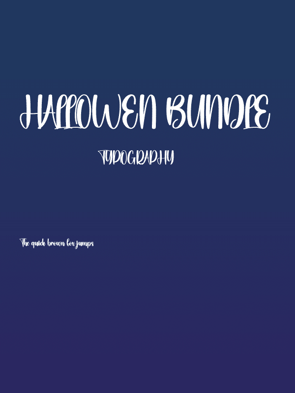 Hallowen Bundle Poster