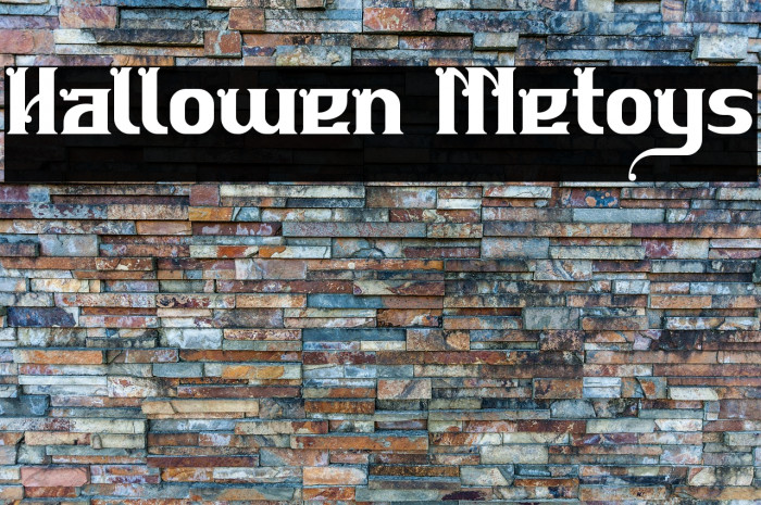 Hallowen Metoys Example 2