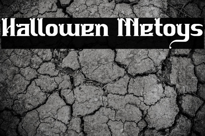 Hallowen Metoys Example 3