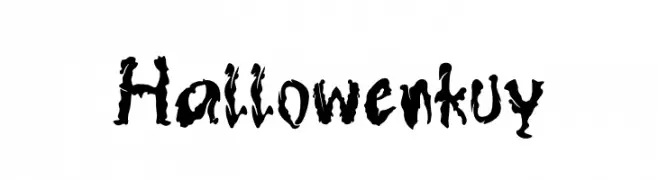 Hallowenkuy  les polices de caractères gratuit tlcharger
