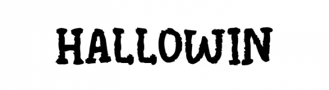 Hallowin  font caratteri gratis