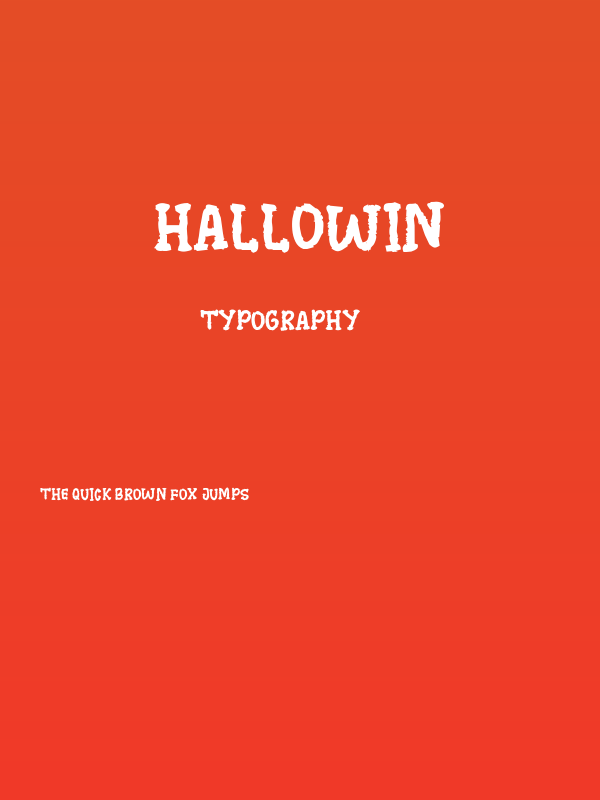 Hallowin Poster