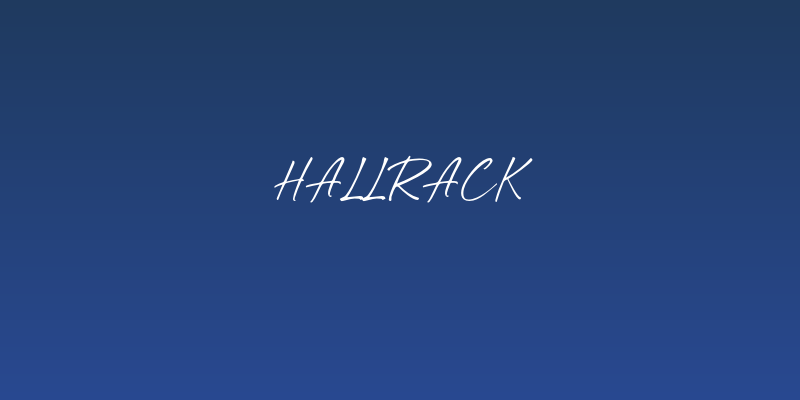 Hallrack Social Header
