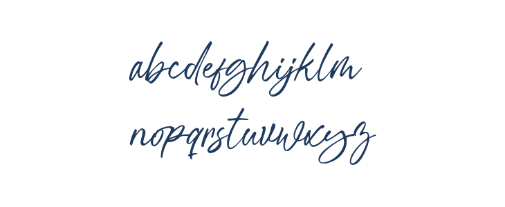 Hallrack Lowercase