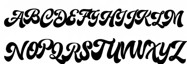 Hallway Demo Regular Schriftart Groß