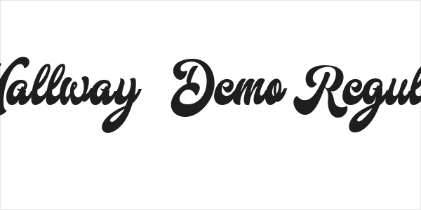Hallway  Demo Regular Logo