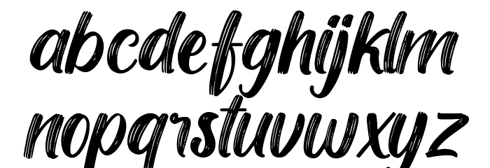 Hallway Font LOWERCASE
