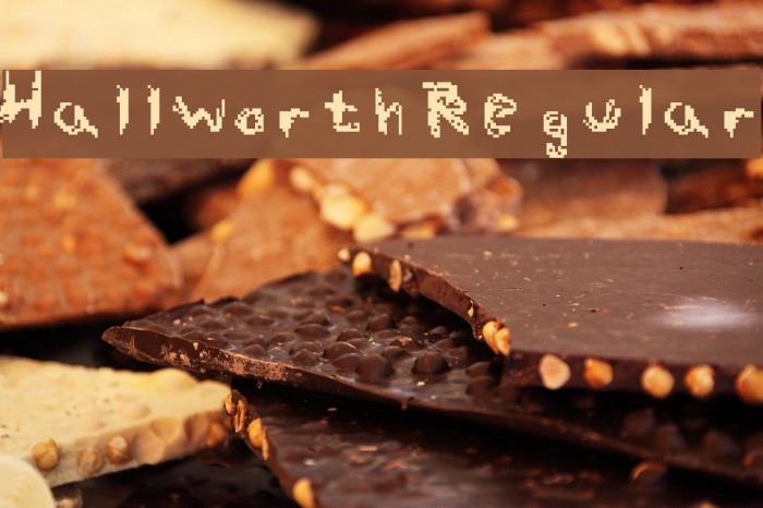 Hallworth Regular Font examples