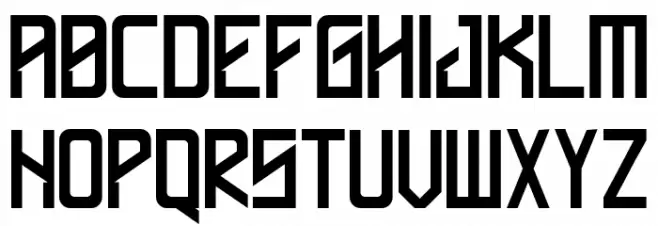 Hallyda Demo Schriftart Kleinbuchstaben