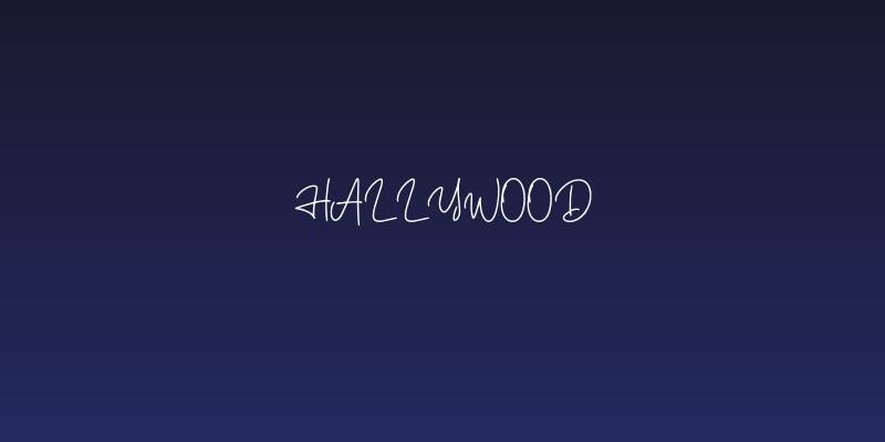 Hallywood Social Header