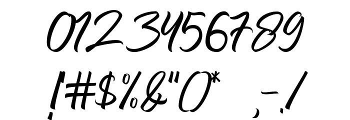 Halmahera Island Font OTHER CHARS