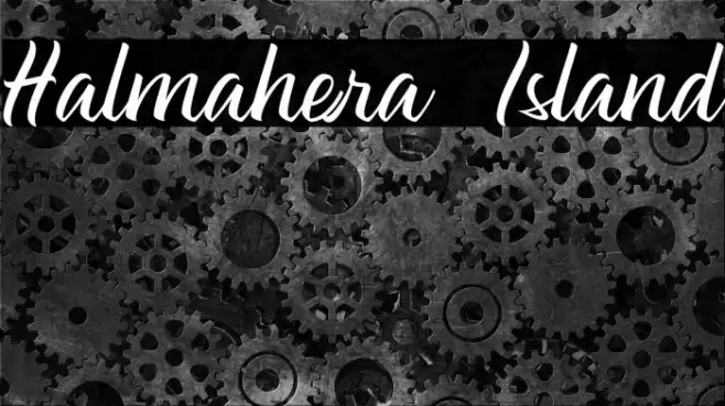 Halmahera Island फ़ॉन्ट examples