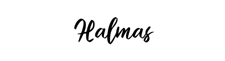 Halmas  تنزيل الخطوط