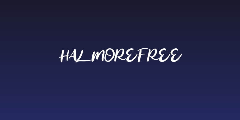 HalmoreFREE Social Header
