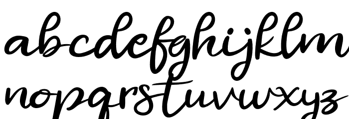 HalmoreFREE Font LOWERCASE
