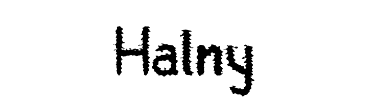 Halny  les polices de caractères gratuit tlcharger