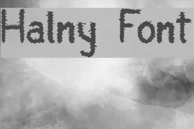 Halny Font examples