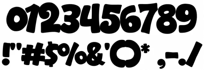 Halo Dek Font OTHER CHARS