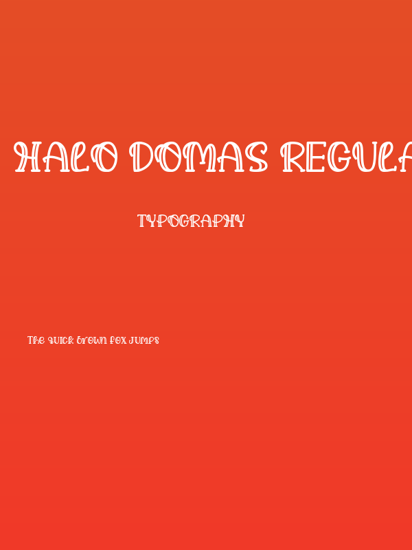Halo Domas Regular Poster
