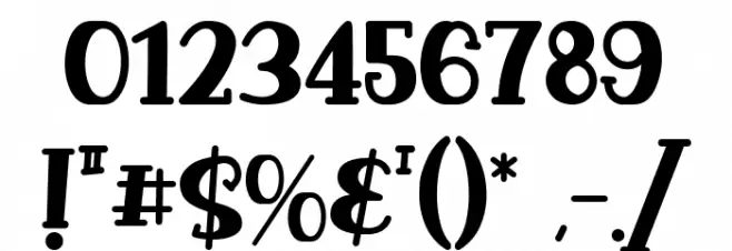 Halo Domas Solid Font OTHER CHARS