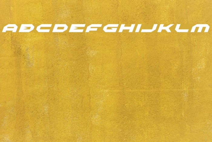 Halo Expanded Italic Font examples