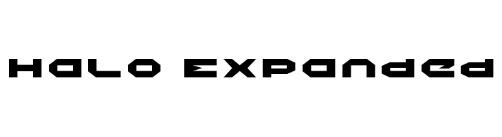 Halo Expanded  baixar fontes gratis