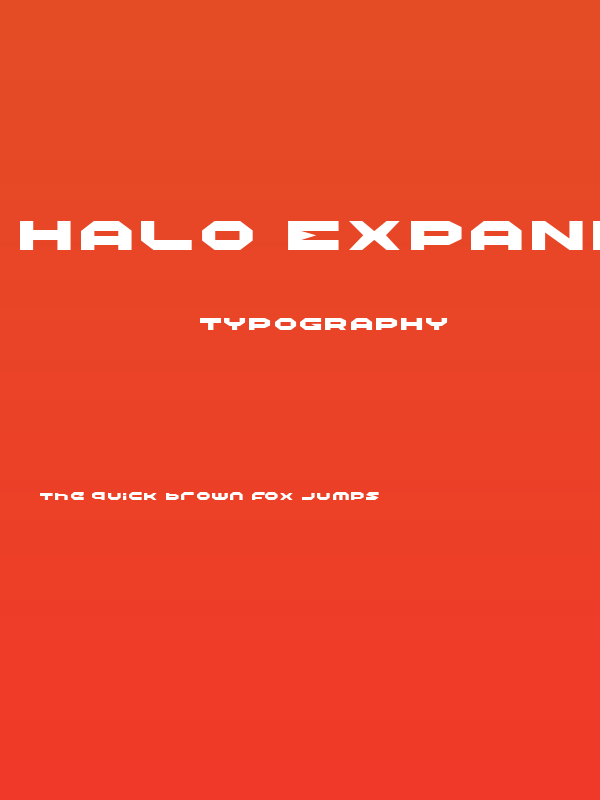 Halo Expanded Poster