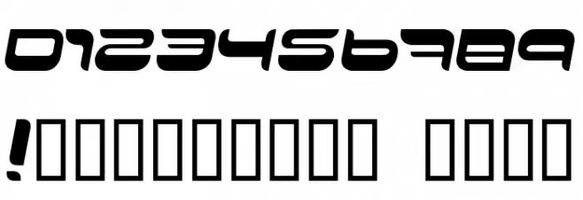 Halo Font OTHER CHARS