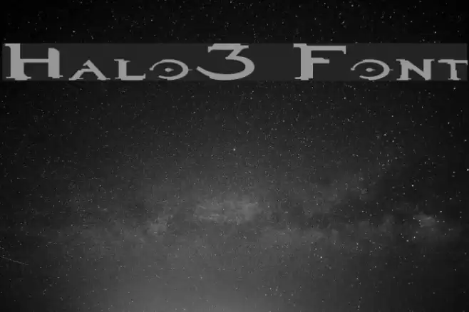 Halo3 Font examples