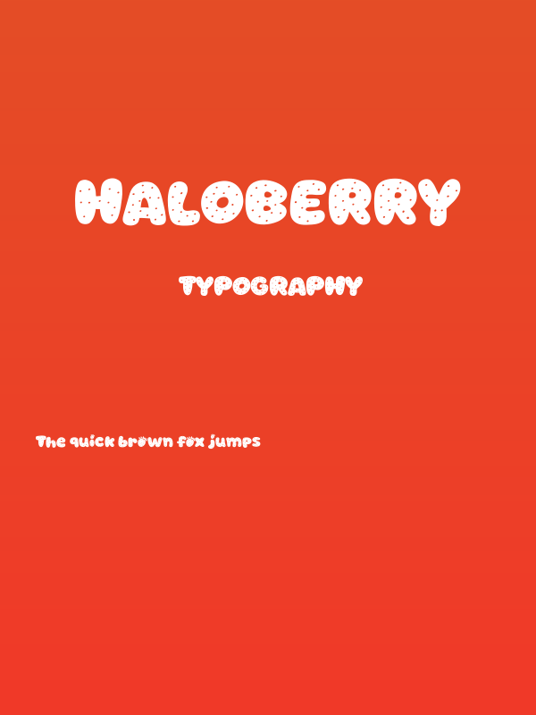 Haloberry Poster