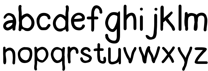 Halogen Font LOWERCASE