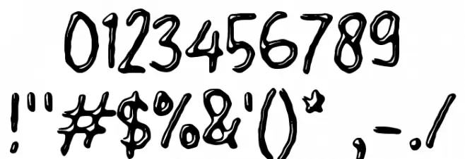 Halose Font OTHER CHARS