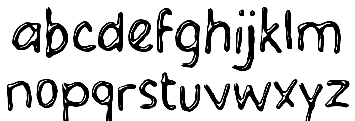 Halose Font LOWERCASE