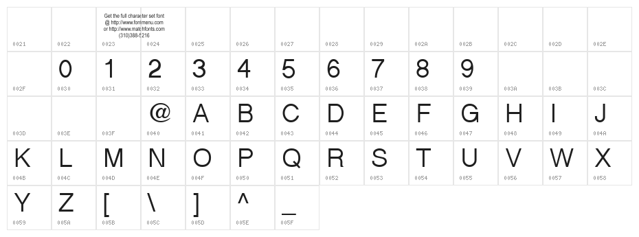 Halotique Tryout Character Map