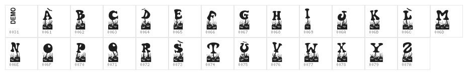 Haloven Demo Character Map