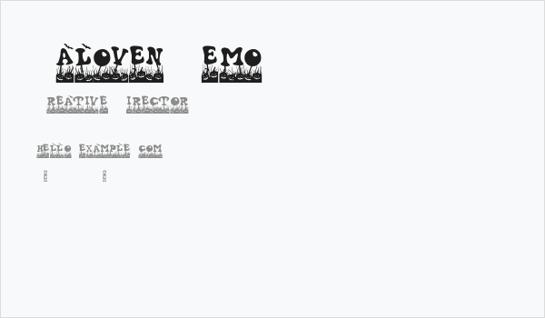 Haloven Demo Business Card