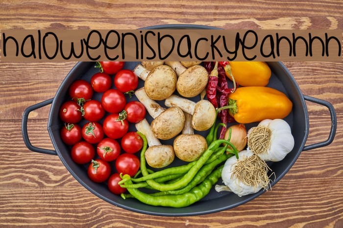 HaloweenIsBackYeahhhh Font examples