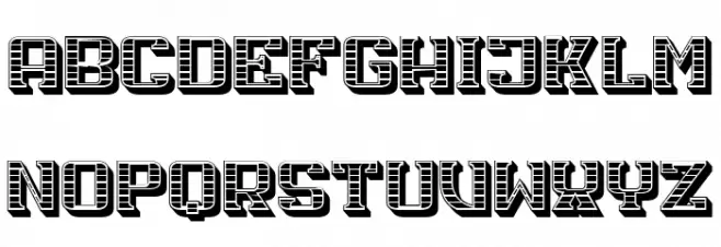 Hals Filled Regular Font OTHER CHARS