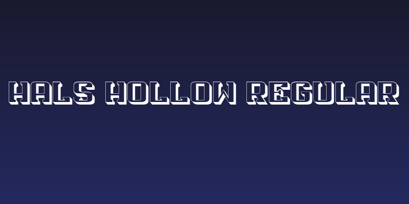Hals Hollow Regular Social Header