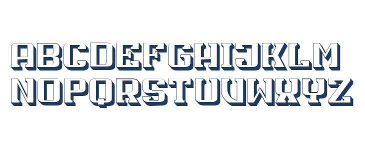 Hals Hollow Regular Lowercase