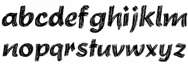 Halt Font Litere mici